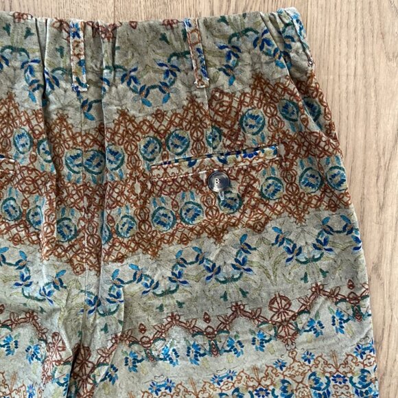 Patterned Wide-Leg Pants - Picture 14 of 16